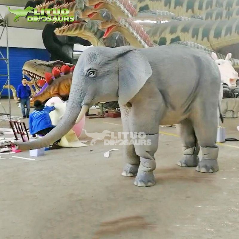 4Life Size Elephant Costume(001)